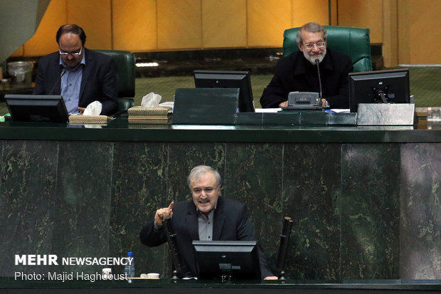 Parliament's session to approve new Iran's health minister