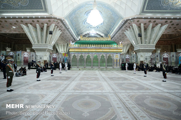 تجدیدمیثاق قائم مقام شورای هماهنگی تبلیغات اسلامی با امام راحل