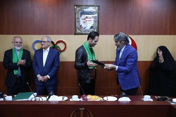 قهرمان گیلانی کاراته جهان سفیر سلامت شد