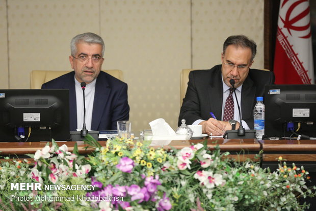 Iranian energy min. meets with Iraqi electricity min.
