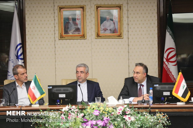 Iranian energy min. meets with Iraqi electricity min.