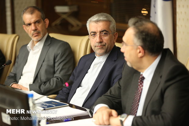 Iranian energy min. meets with Iraqi electricity min.