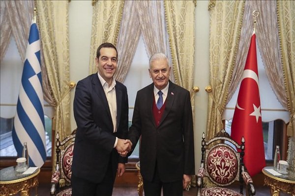 رئیس‌مجلس ترکیه با نخست‌وزیر یونان دیدار کرد