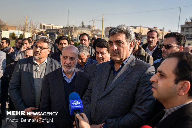 Tehran mayor inaugurates 495 urban management projects