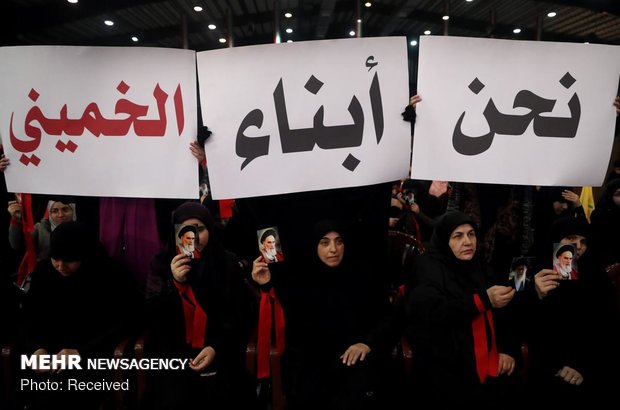 بیروت میں انقلاب اسلامی کا جشن منایا گیا