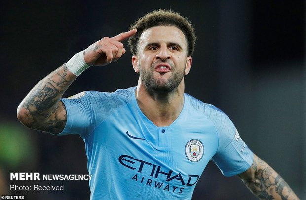 دیدار تیم های فوتبال اورتون و منچسترسیتی‎