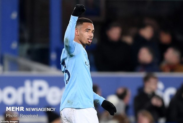 دیدار تیم های فوتبال اورتون و منچسترسیتی‎