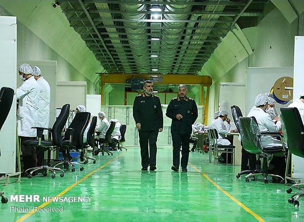 IRGC unveils underground ballistic missile factory for 1st time