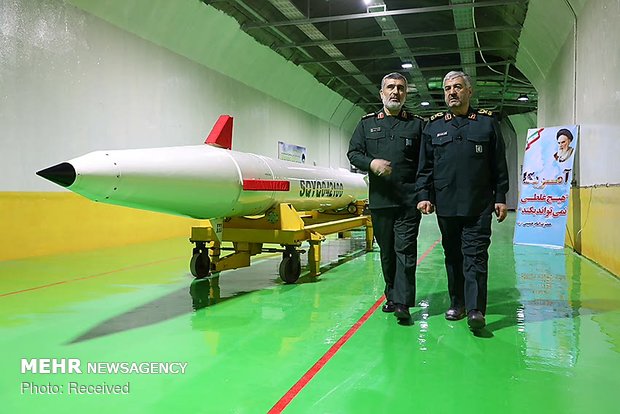 IRGC unveils underground ballistic missile factory for 1st time