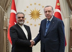 باڵوێزی نوێی ئێران لە تورکیا بەڵێن نامەی خۆی پێشکەشی ئەردۆغان کرد
