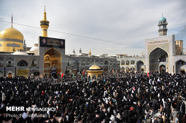 اجتماع عظیم عزاداران فاطمی در مشهد