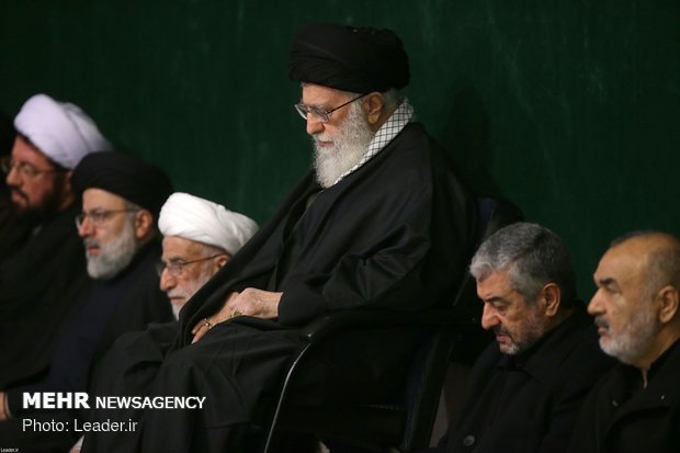 Hazrat Fatimah (SA) mourning ceremony with Leader in attendance