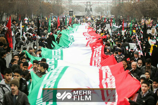 حال و هوای محل‌های برگزاری راهپیمایی ۲۲ بهمن