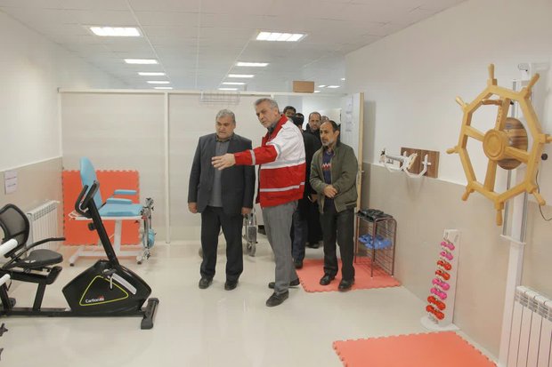 مرکز فیزیوتراپی جمعیت هلال احمر در مینودشت راه اندازی شد