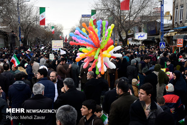 راهپیمایی ۲۲ بهمن در ارومیه