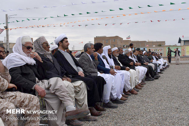 راهپیمایی ۲۲ بهمن در شهرستان مهرستان استان سیستان و بلوچستان