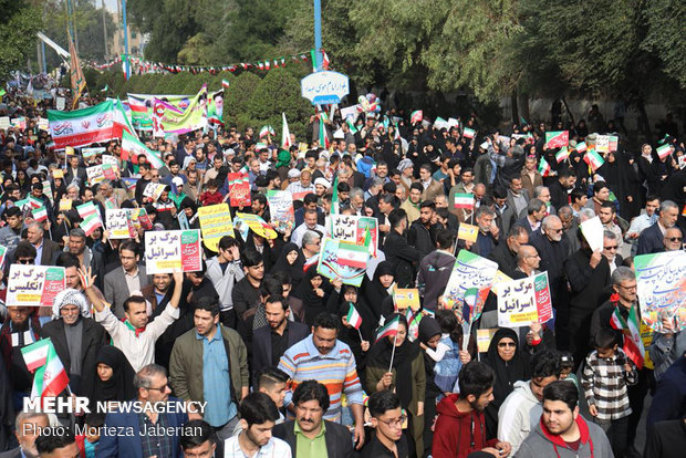 راهپیمایی ۲۲ بهمن در اهواز