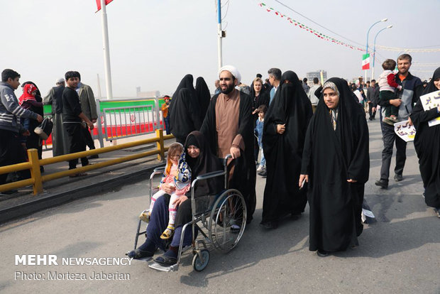 راهپیمایی ۲۲ بهمن در اهواز