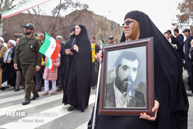 راهپیمایی ۲۲ بهمن در تبریز