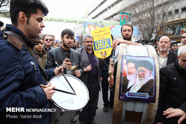 راهپیمایی ۲۲ بهمن در تبریز