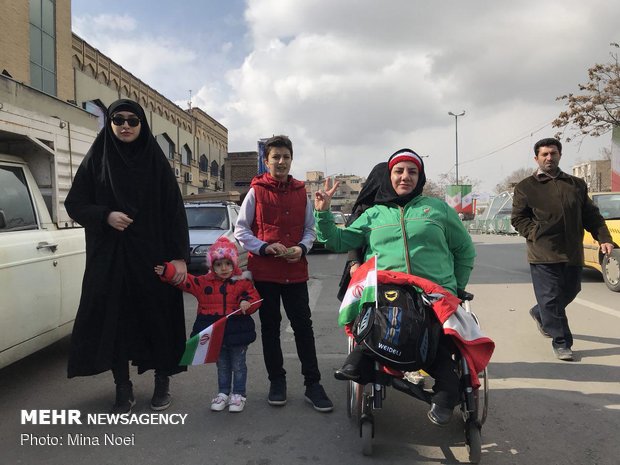 راهپیمایی ۲۲ بهمن در تبریز