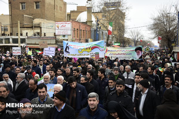 راهپیمایی ۲۲ بهمن در ارومیه