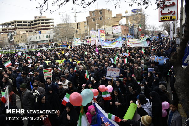 راهپیمایی ۲۲ بهمن در ارومیه