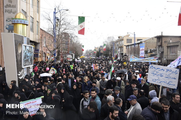 راهپیمایی ۲۲ بهمن در ارومیه