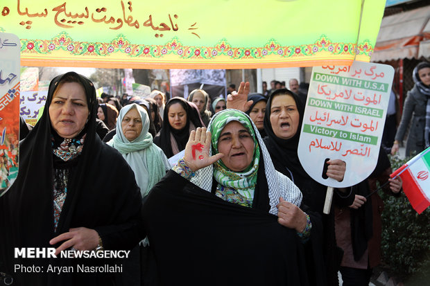 راهپیمایی ۲۲ بهمن در سنندج