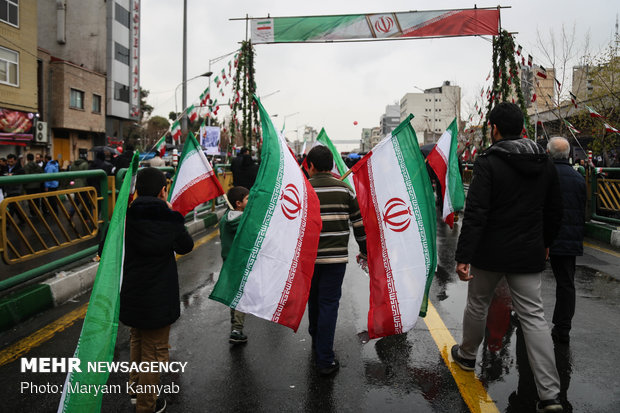 راهپیمایی ۲۲ بهمن در ۴۰ سالگی انقلاب