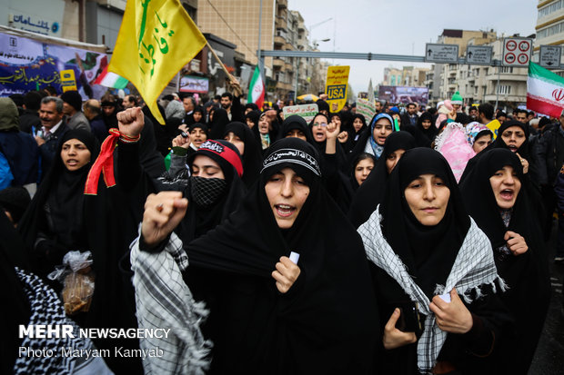 راهپیمایی ۲۲ بهمن در ۴۰ سالگی انقلاب