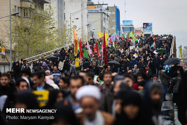 راهپیمایی ۲۲ بهمن در ۴۰ سالگی انقلاب