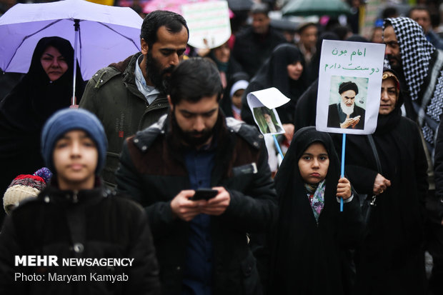 راهپیمایی ۲۲ بهمن در ۴۰ سالگی انقلاب