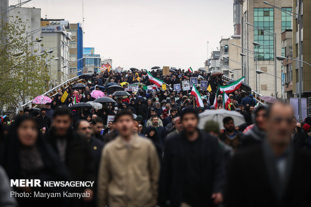 VIDEO: Tehraners mark the 40th anniversary of Islamic Revolution