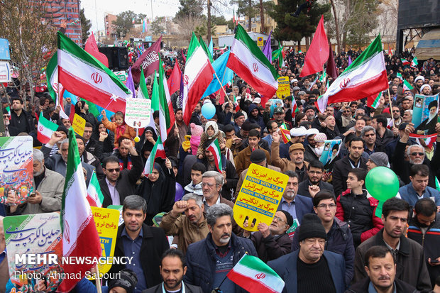 راهپیمایی ۲۲ بهمن در سمنان