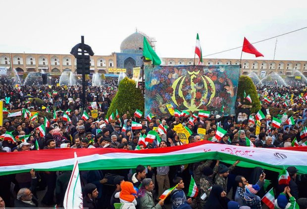 جشن پیروزی بهار انقلاب و آزادی در نصف جهان