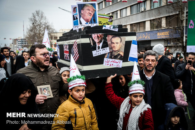 راهپیمایی ۲۲ بهمن در ۴۰ سالگی انقلاب