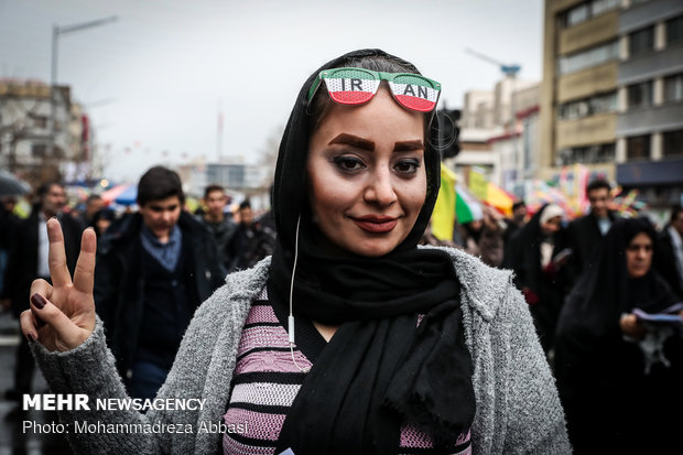 راهپیمایی ۲۲ بهمن در ۴۰ سالگی انقلاب