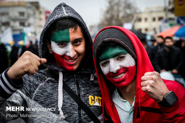 راهپیمایی ۲۲ بهمن در ۴۰ سالگی انقلاب