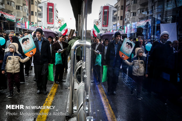 راهپیمایی ۲۲ بهمن در ۴۰ سالگی انقلاب