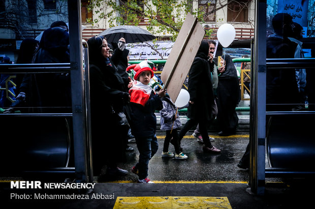 راهپیمایی ۲۲ بهمن در ۴۰ سالگی انقلاب