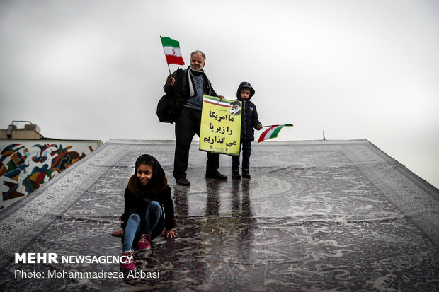 راهپیمایی ۲۲ بهمن در ۴۰ سالگی انقلاب