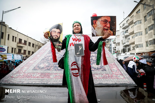 راهپیمایی ۲۲ بهمن در ۴۰ سالگی انقلاب