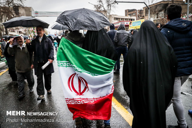 راهپیمایی ۲۲ بهمن در ۴۰ سالگی انقلاب