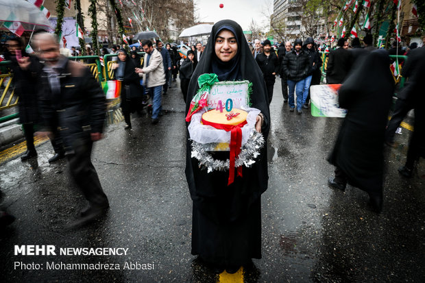 راهپیمایی ۲۲ بهمن در ۴۰ سالگی انقلاب