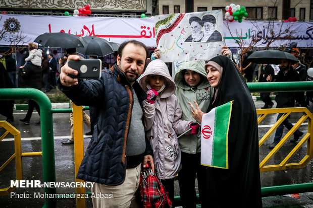 راهپیمایی ۲۲ بهمن در ۴۰ سالگی انقلاب