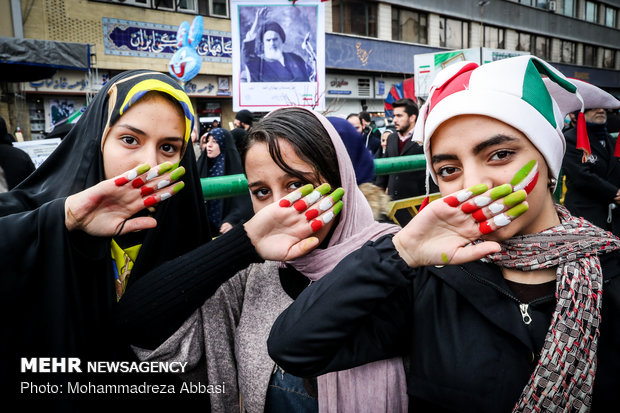 راهپیمایی ۲۲ بهمن در ۴۰ سالگی انقلاب