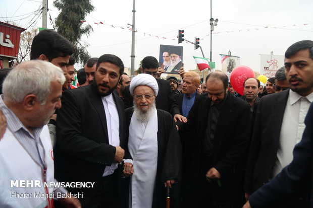 راهپیمایی ۲۲ بهمن در قم