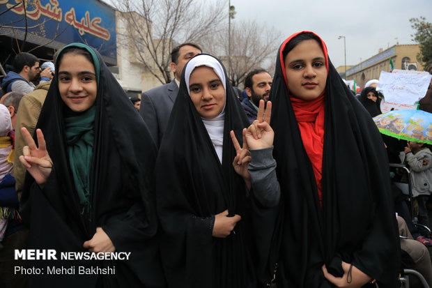 راهپیمایی ۲۲ بهمن در قم