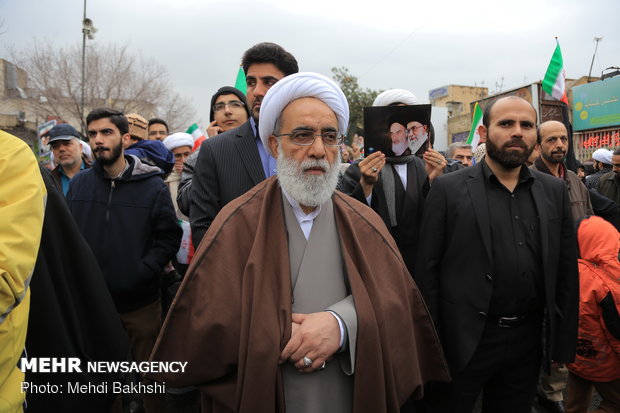 راهپیمایی ۲۲ بهمن در قم